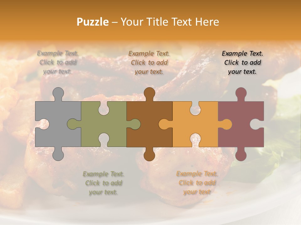 French Grill Dining PowerPoint Template