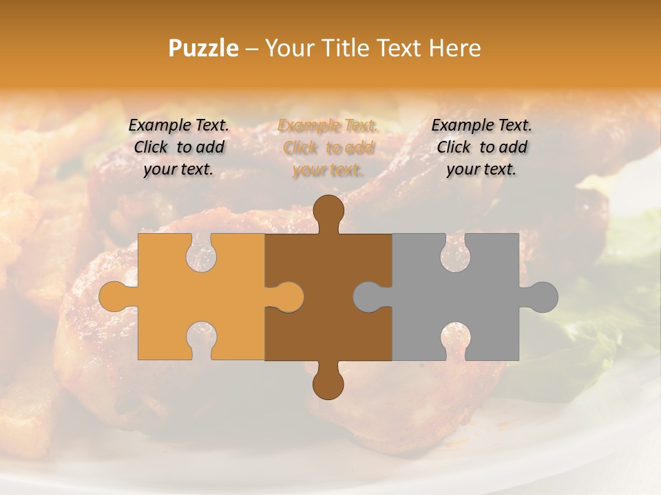 French Grill Dining PowerPoint Template