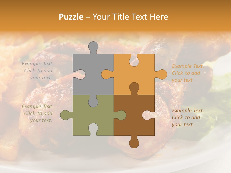 French Grill Dining PowerPoint Template