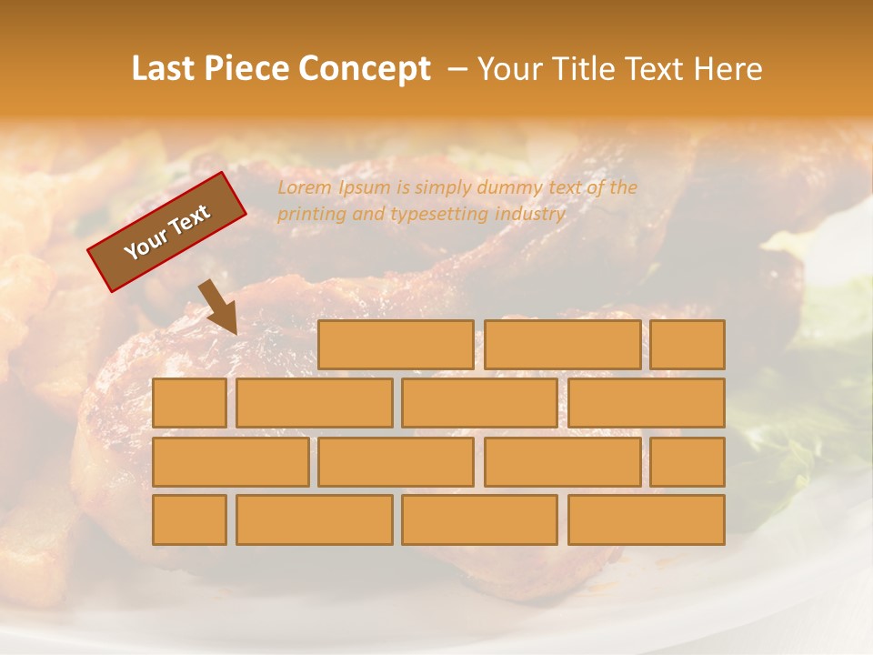 French Grill Dining PowerPoint Template