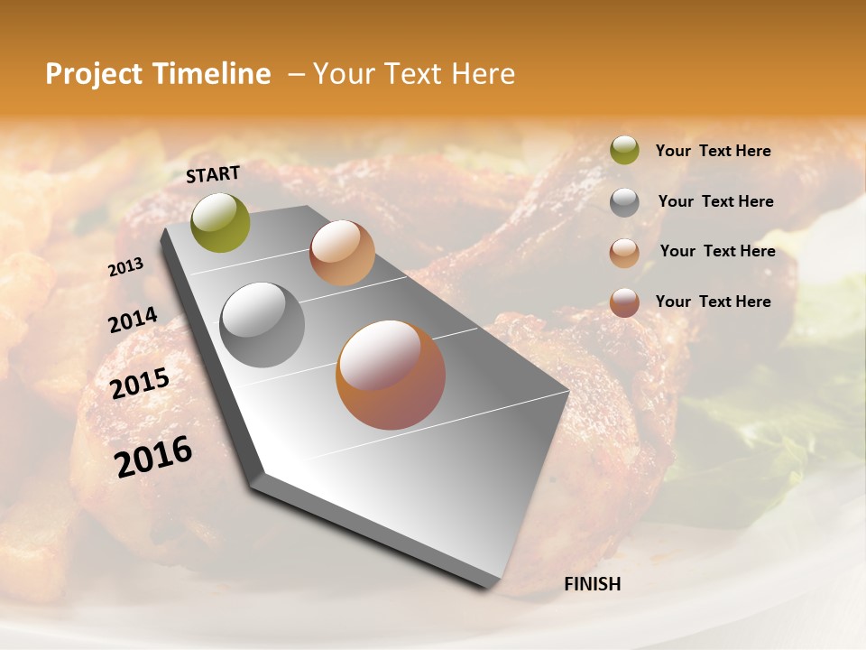 French Grill Dining PowerPoint Template