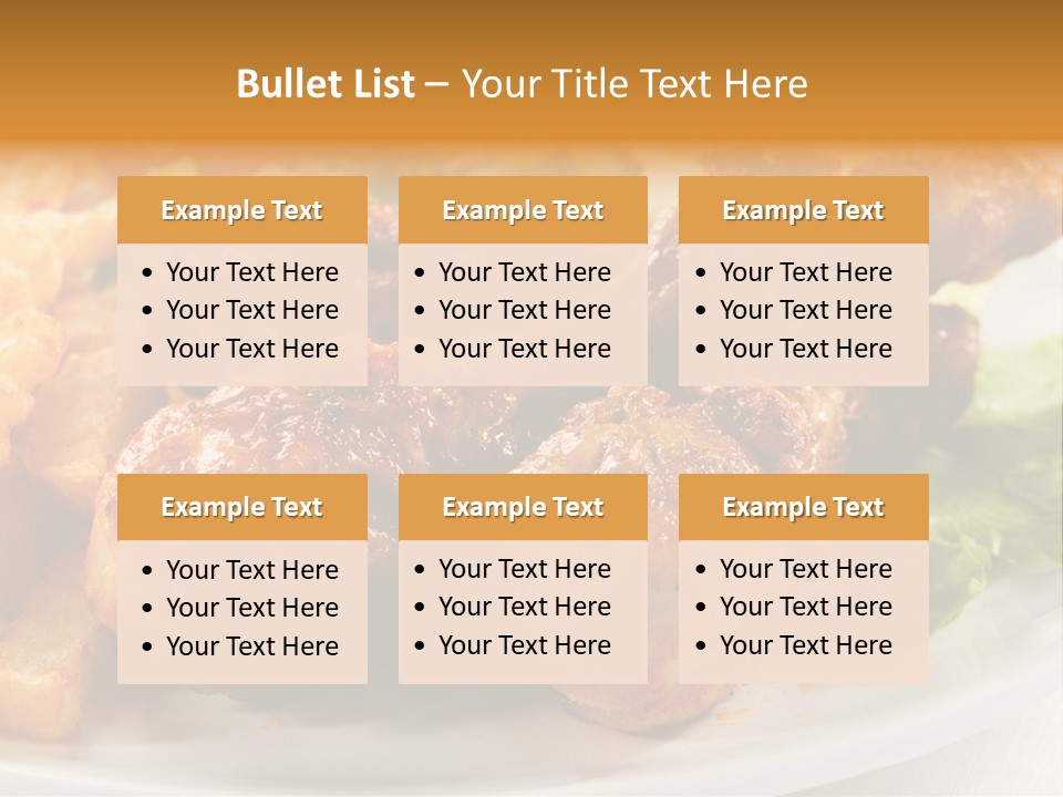 French Grill Dining PowerPoint Template