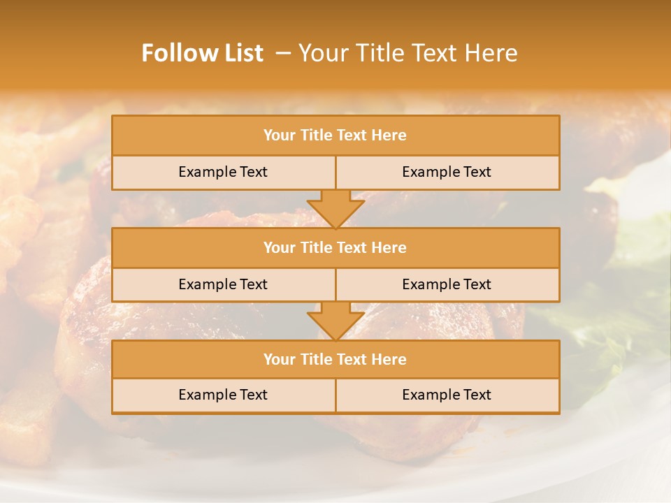 French Grill Dining PowerPoint Template