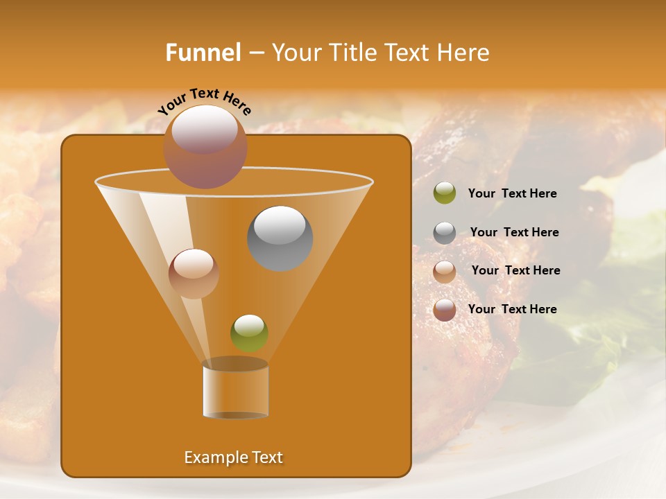 French Grill Dining PowerPoint Template