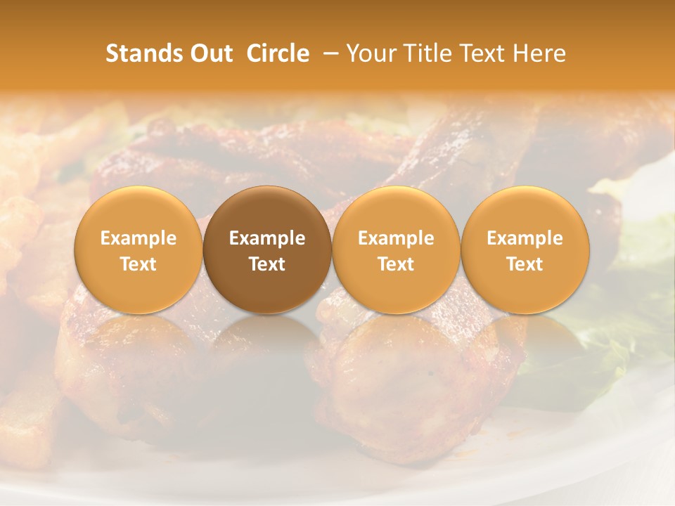 French Grill Dining PowerPoint Template