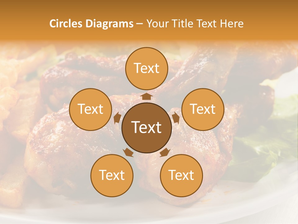 French Grill Dining PowerPoint Template