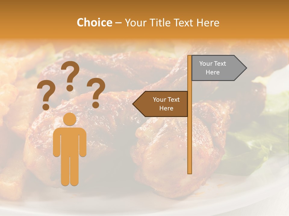 French Grill Dining PowerPoint Template