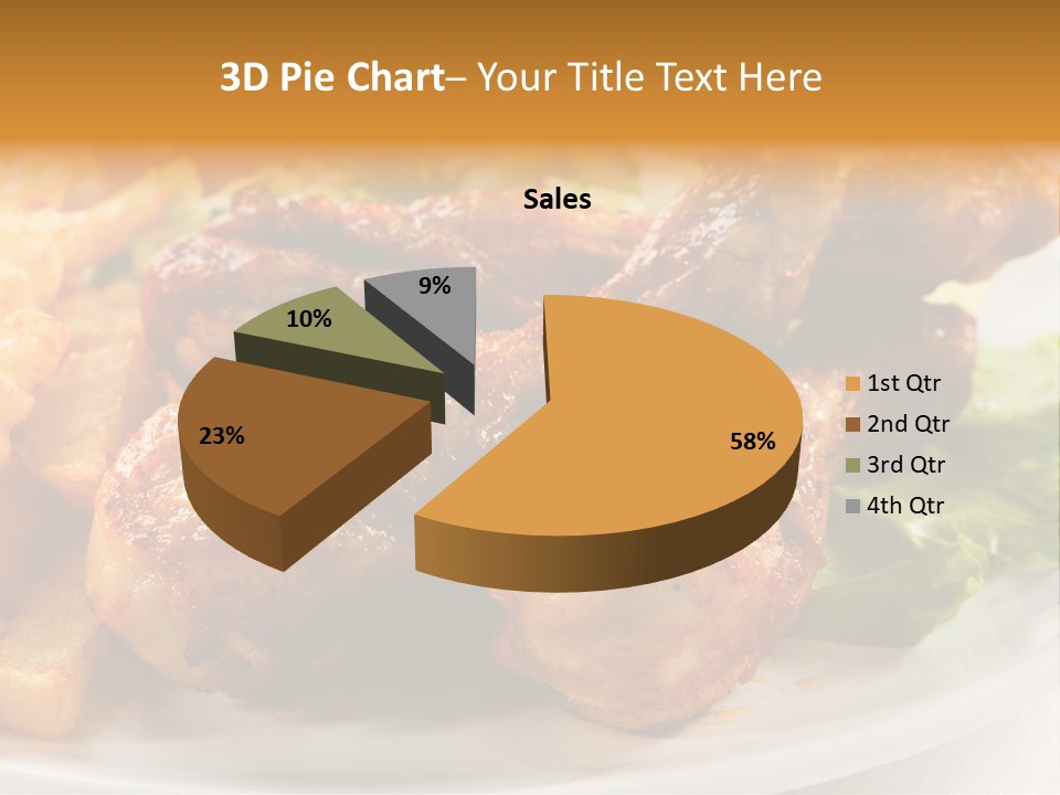 French Grill Dining PowerPoint Template