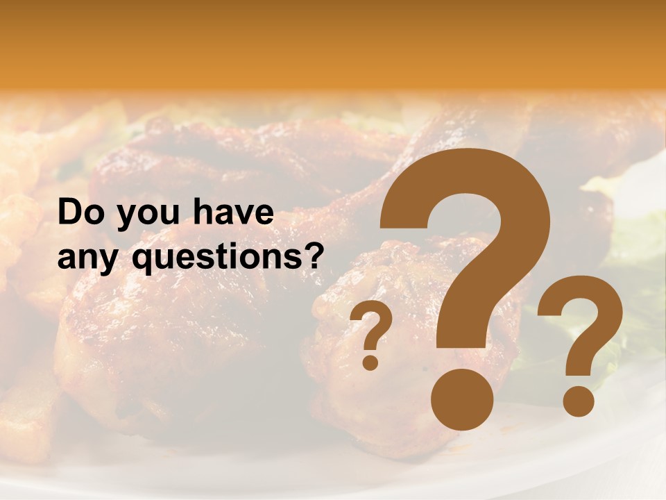 French Grill Dining PowerPoint Template