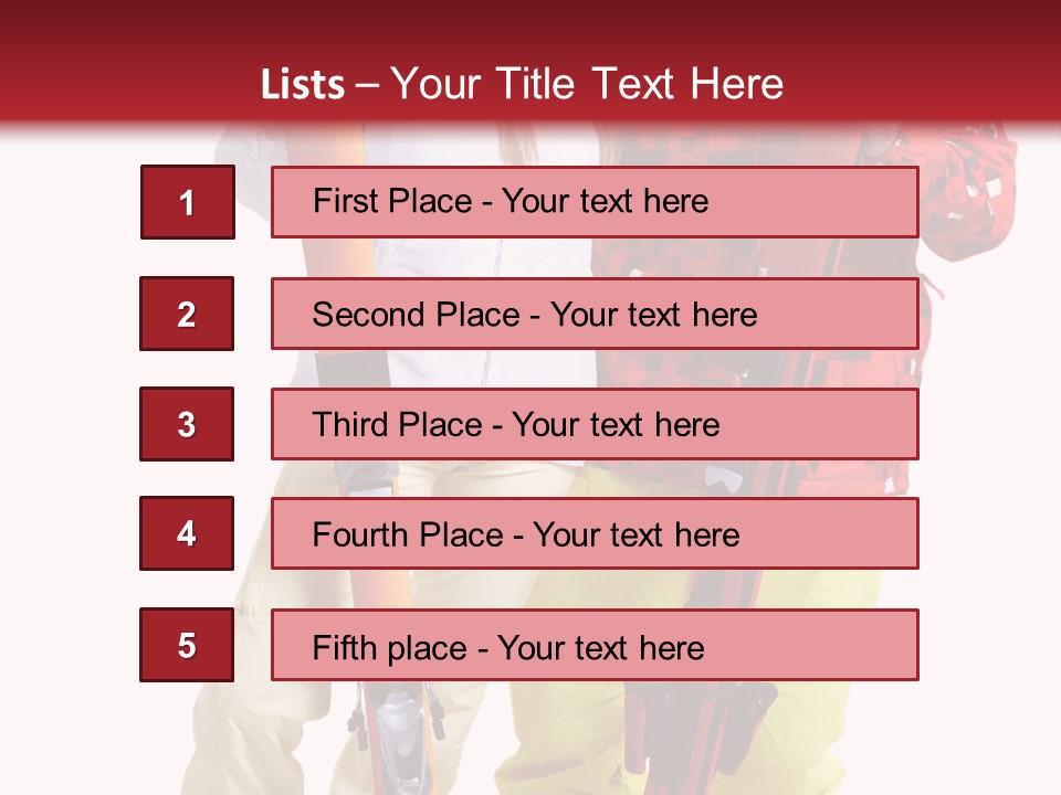 Sport Sporty Male PowerPoint Template