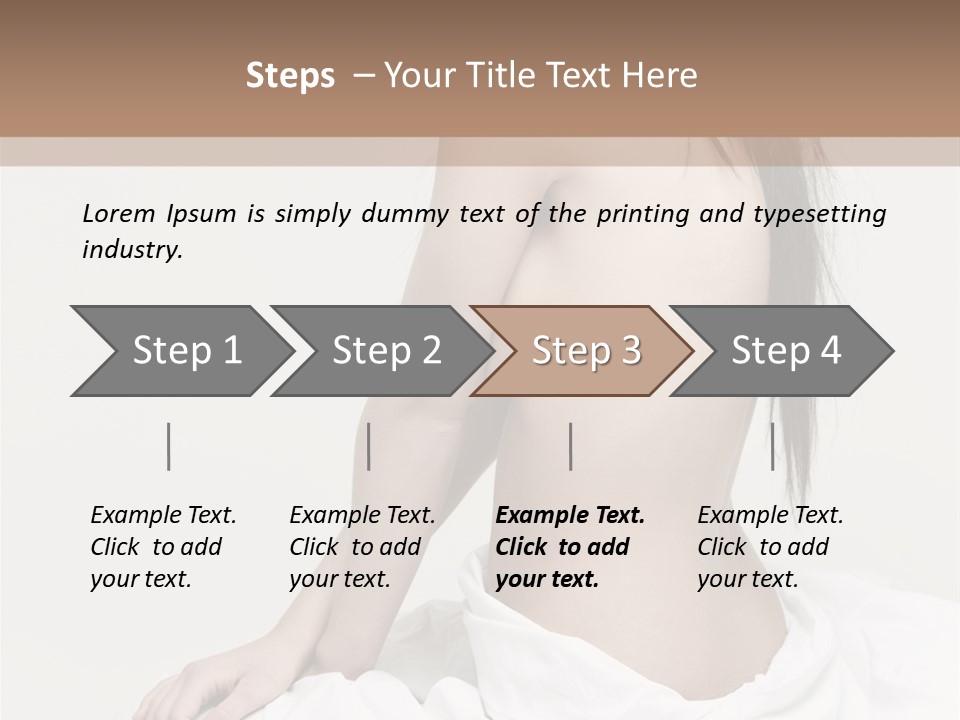 Body Feminine Fineart PowerPoint Template