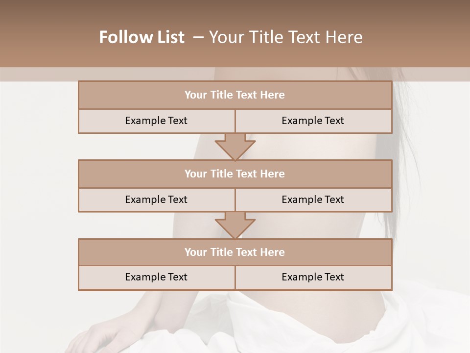 Body Feminine Fineart PowerPoint Template