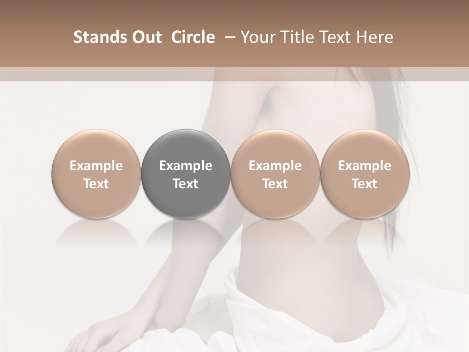 Body Feminine Fineart PowerPoint Template