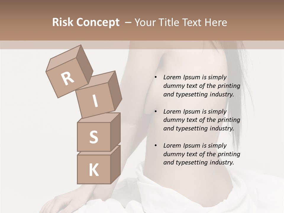 Body Feminine Fineart PowerPoint Template
