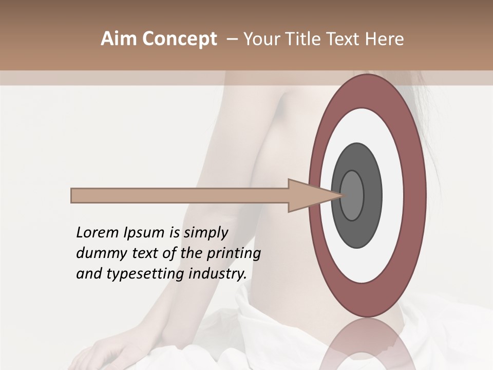 Body Feminine Fineart PowerPoint Template
