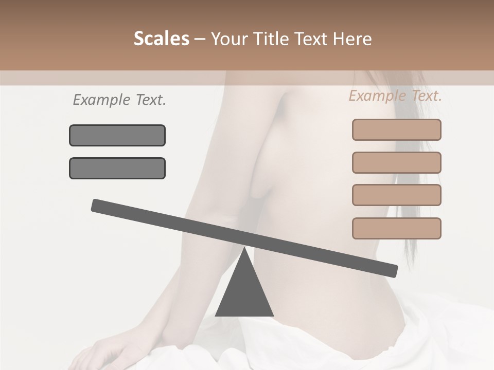 Body Feminine Fineart PowerPoint Template