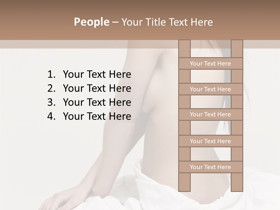 Body Feminine Fineart PowerPoint Template
