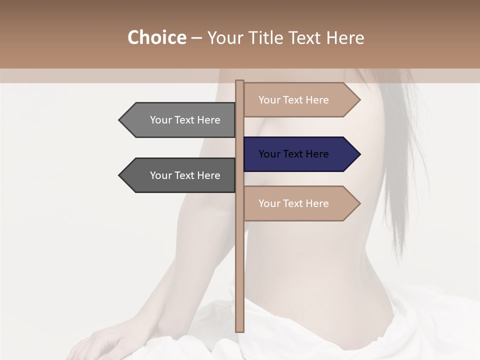 Body Feminine Fineart PowerPoint Template
