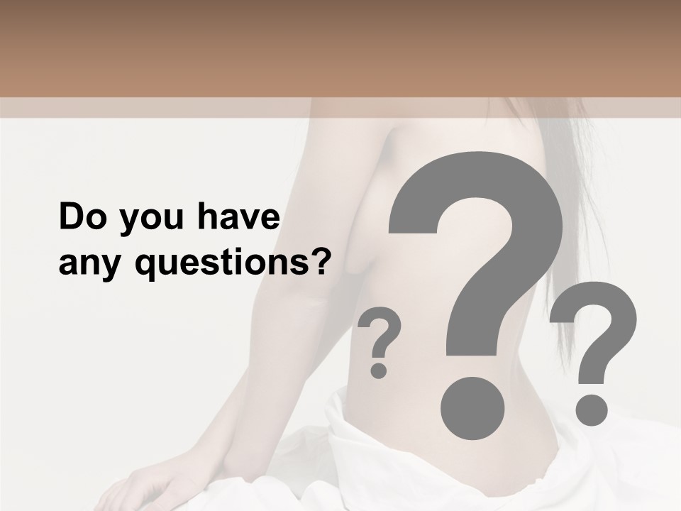 Body Feminine Fineart PowerPoint Template