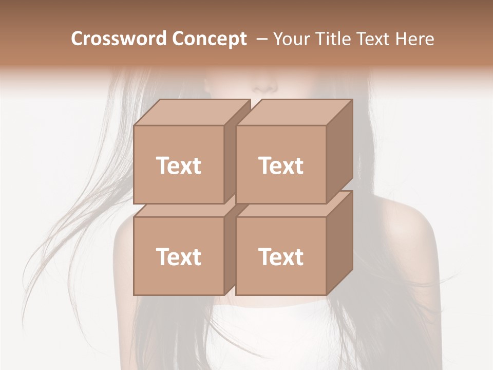Young Studio Close Up PowerPoint Template