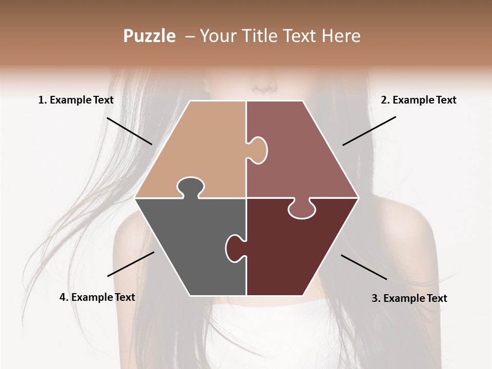 Young Studio Close Up PowerPoint Template