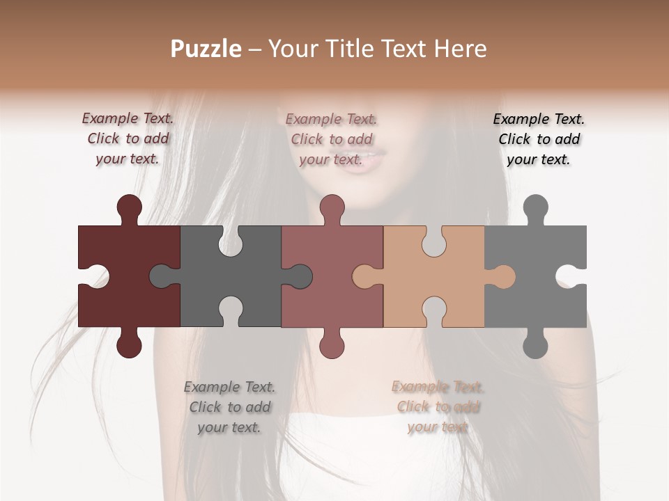 Young Studio Close Up PowerPoint Template