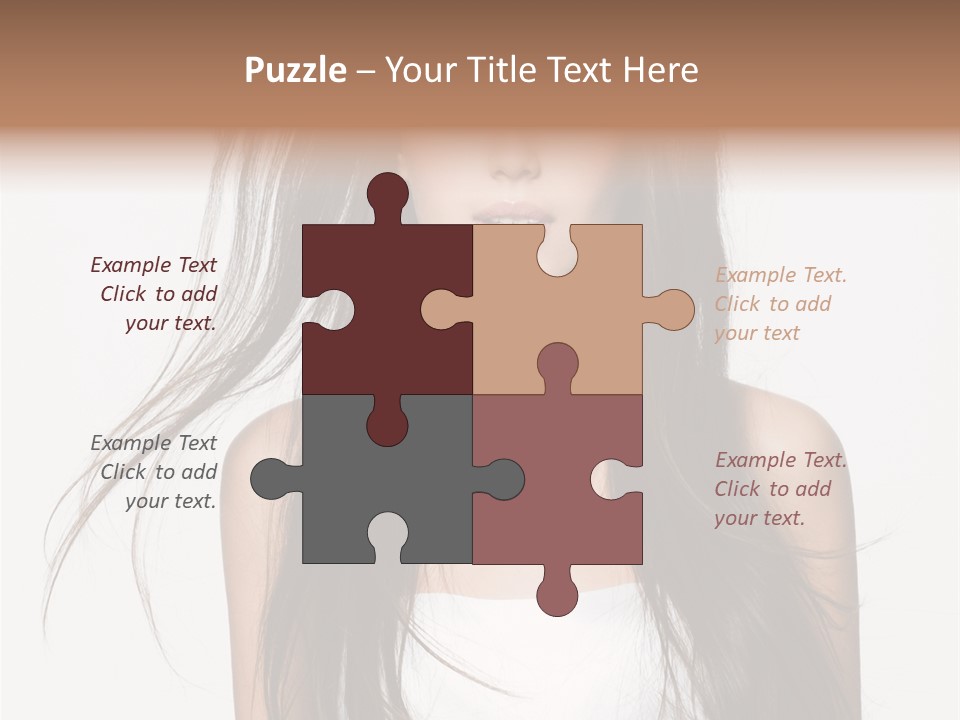 Young Studio Close Up PowerPoint Template