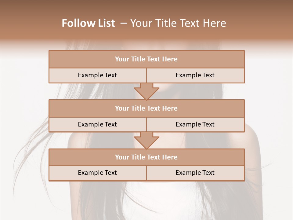 Young Studio Close Up PowerPoint Template