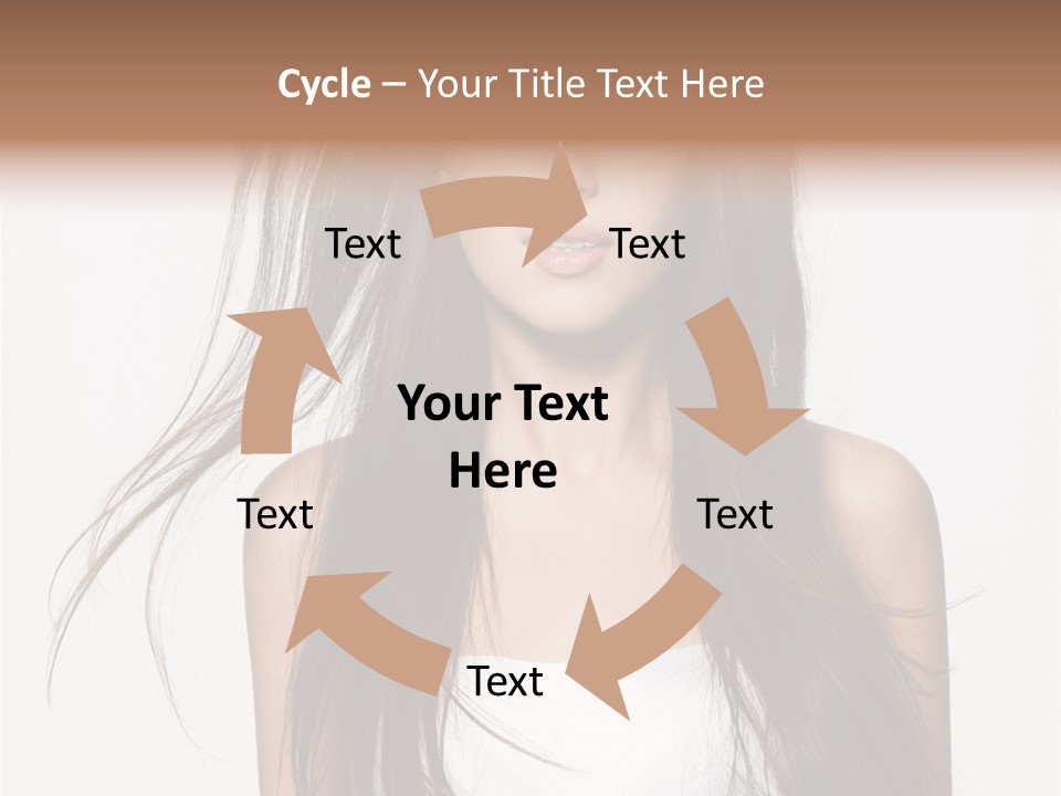 Young Studio Close Up PowerPoint Template