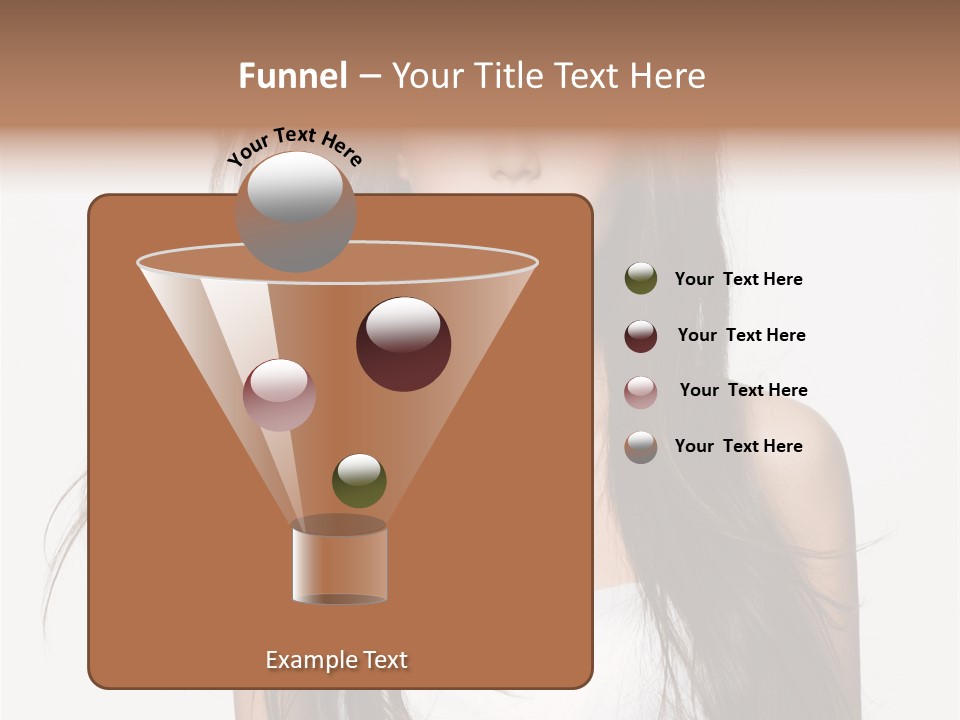 Young Studio Close Up PowerPoint Template