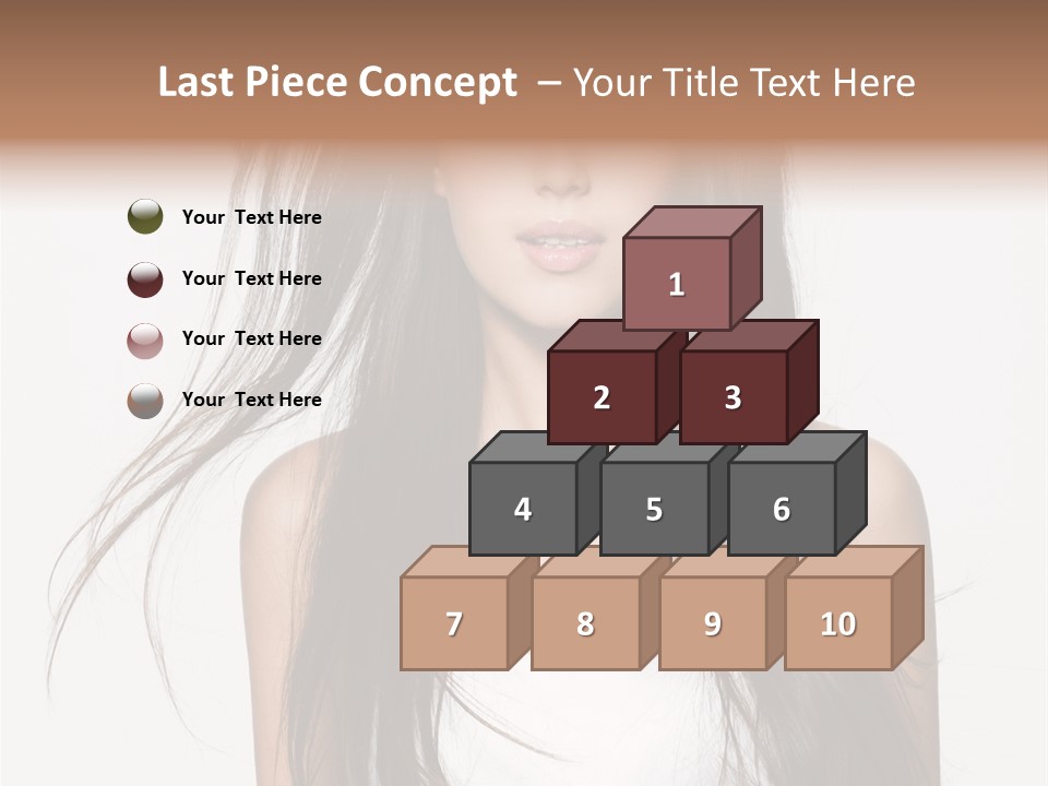 Young Studio Close Up PowerPoint Template