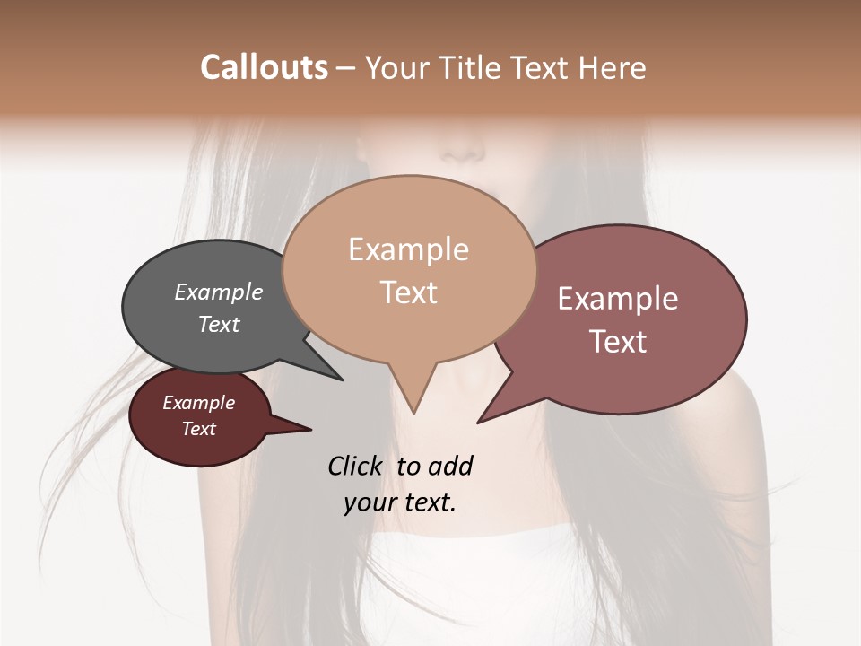 Young Studio Close Up PowerPoint Template