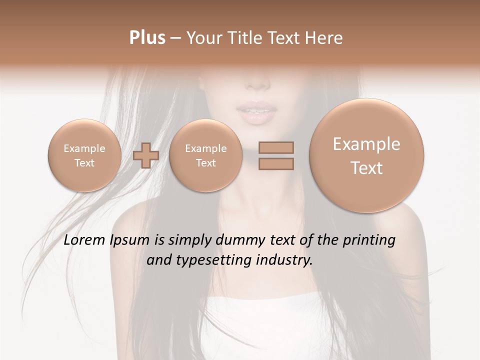 Young Studio Close Up PowerPoint Template