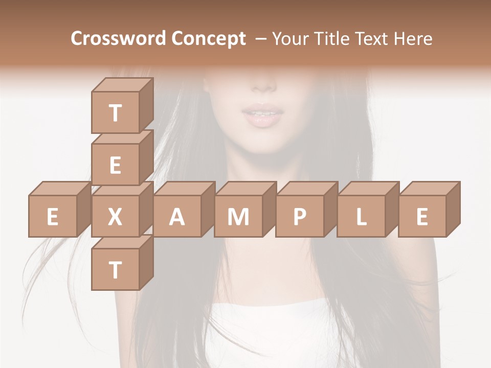 Young Studio Close Up PowerPoint Template