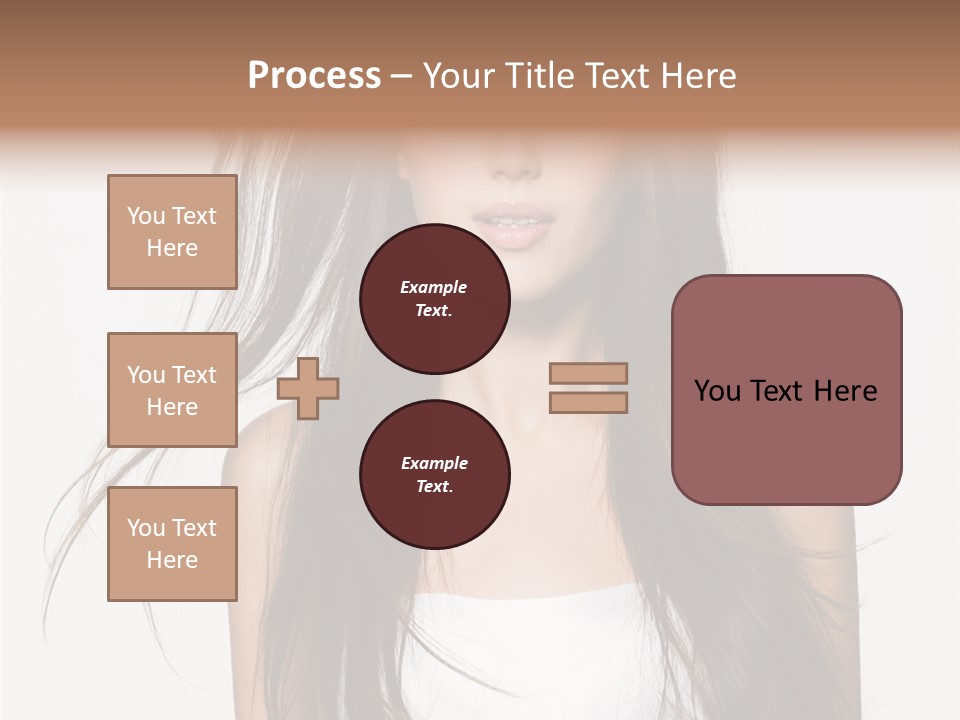 Young Studio Close Up PowerPoint Template