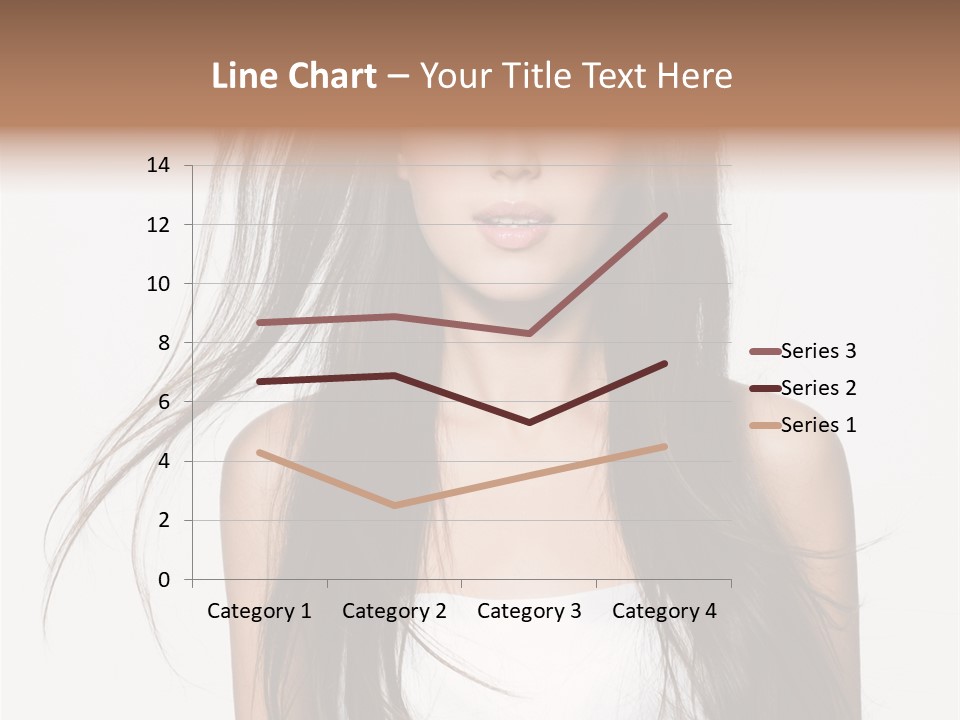Young Studio Close Up PowerPoint Template