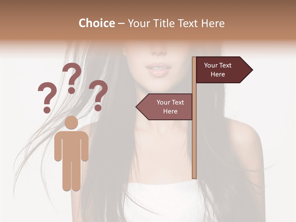 Young Studio Close Up PowerPoint Template