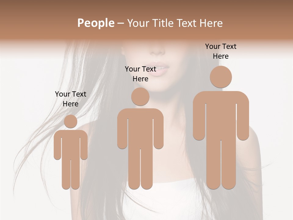 Young Studio Close Up PowerPoint Template