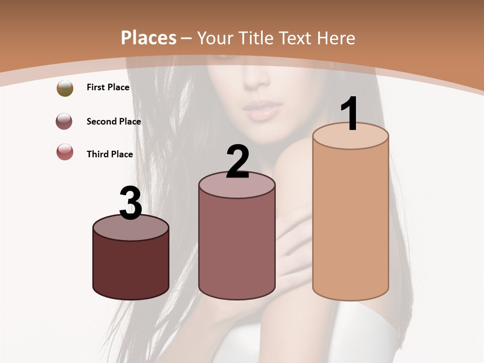 Hairstyle Gloss Gorgeous PowerPoint Template