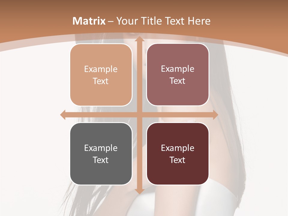 Hairstyle Gloss Gorgeous PowerPoint Template