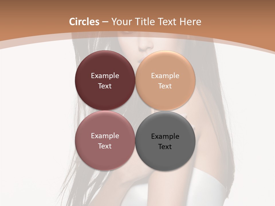 Hairstyle Gloss Gorgeous PowerPoint Template