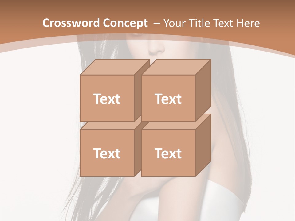 Hairstyle Gloss Gorgeous PowerPoint Template