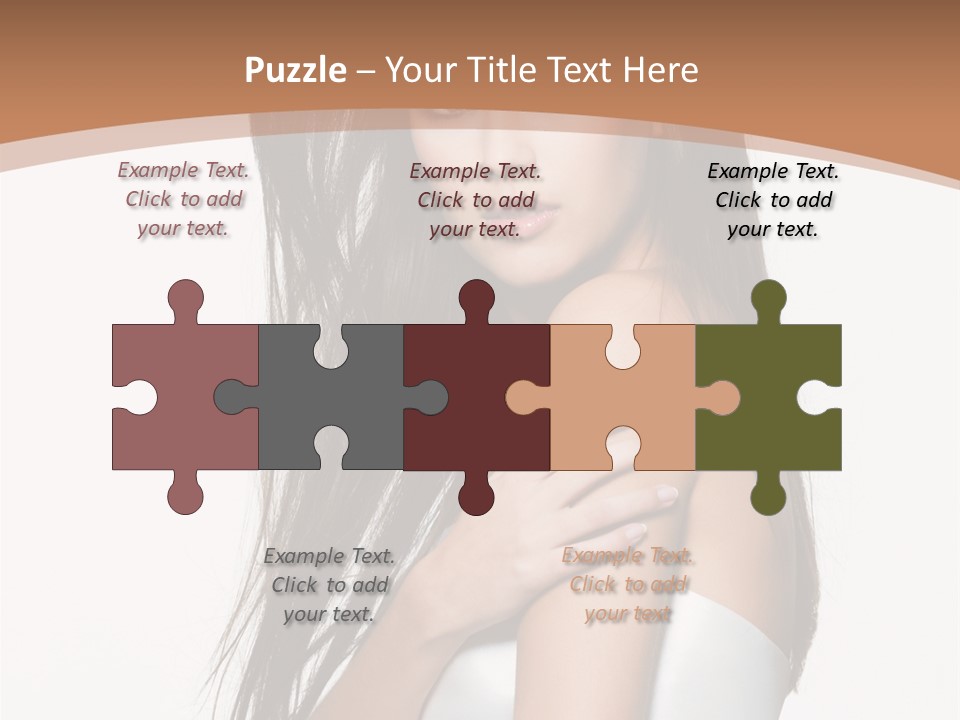 Hairstyle Gloss Gorgeous PowerPoint Template