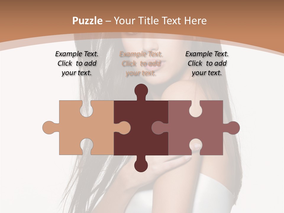 Hairstyle Gloss Gorgeous PowerPoint Template