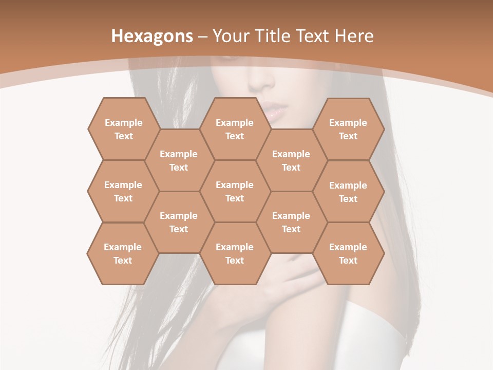 Hairstyle Gloss Gorgeous PowerPoint Template