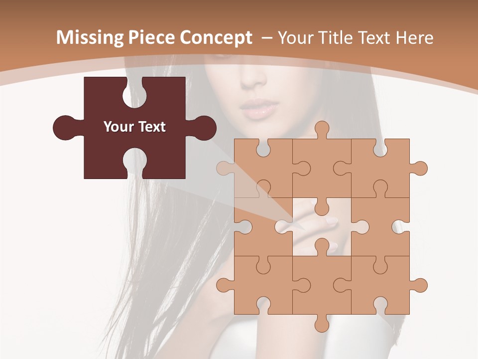 Hairstyle Gloss Gorgeous PowerPoint Template