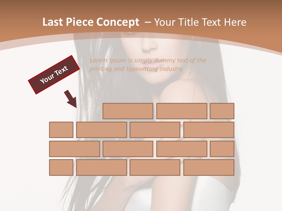 Hairstyle Gloss Gorgeous PowerPoint Template