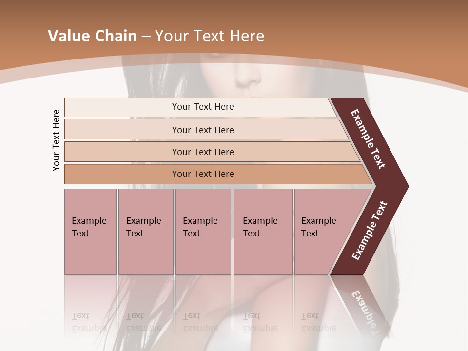 Hairstyle Gloss Gorgeous PowerPoint Template