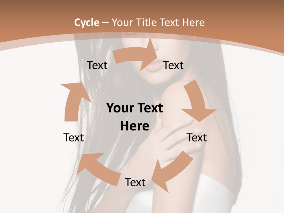 Hairstyle Gloss Gorgeous PowerPoint Template