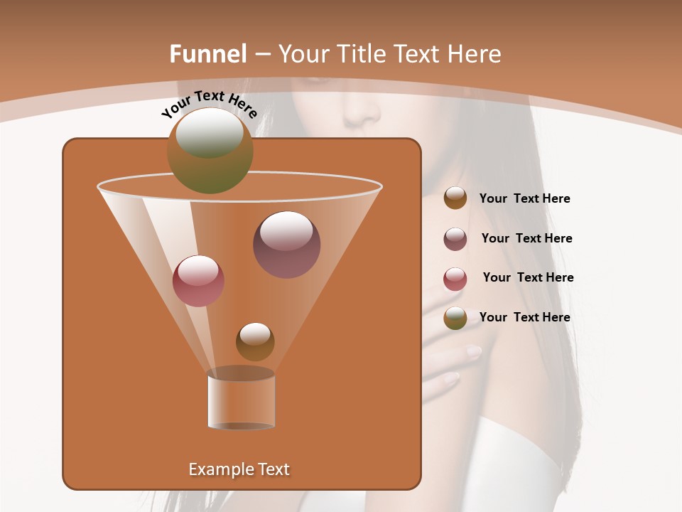 Hairstyle Gloss Gorgeous PowerPoint Template